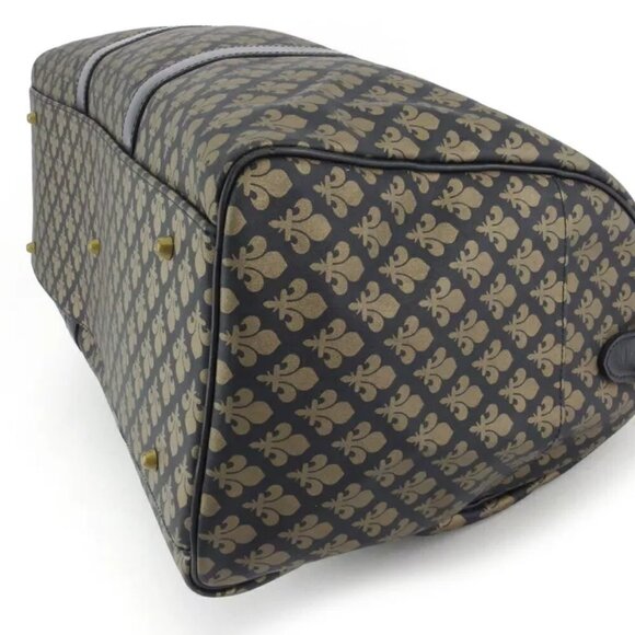 PATRICK COX Boston bag Kings Pattern PVC ?~ synthetic leather Authentic C3939 - Picture 4 of 9